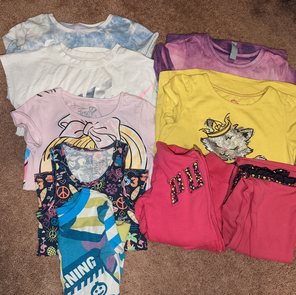 Size 6 girls Lot 9pc.Lot